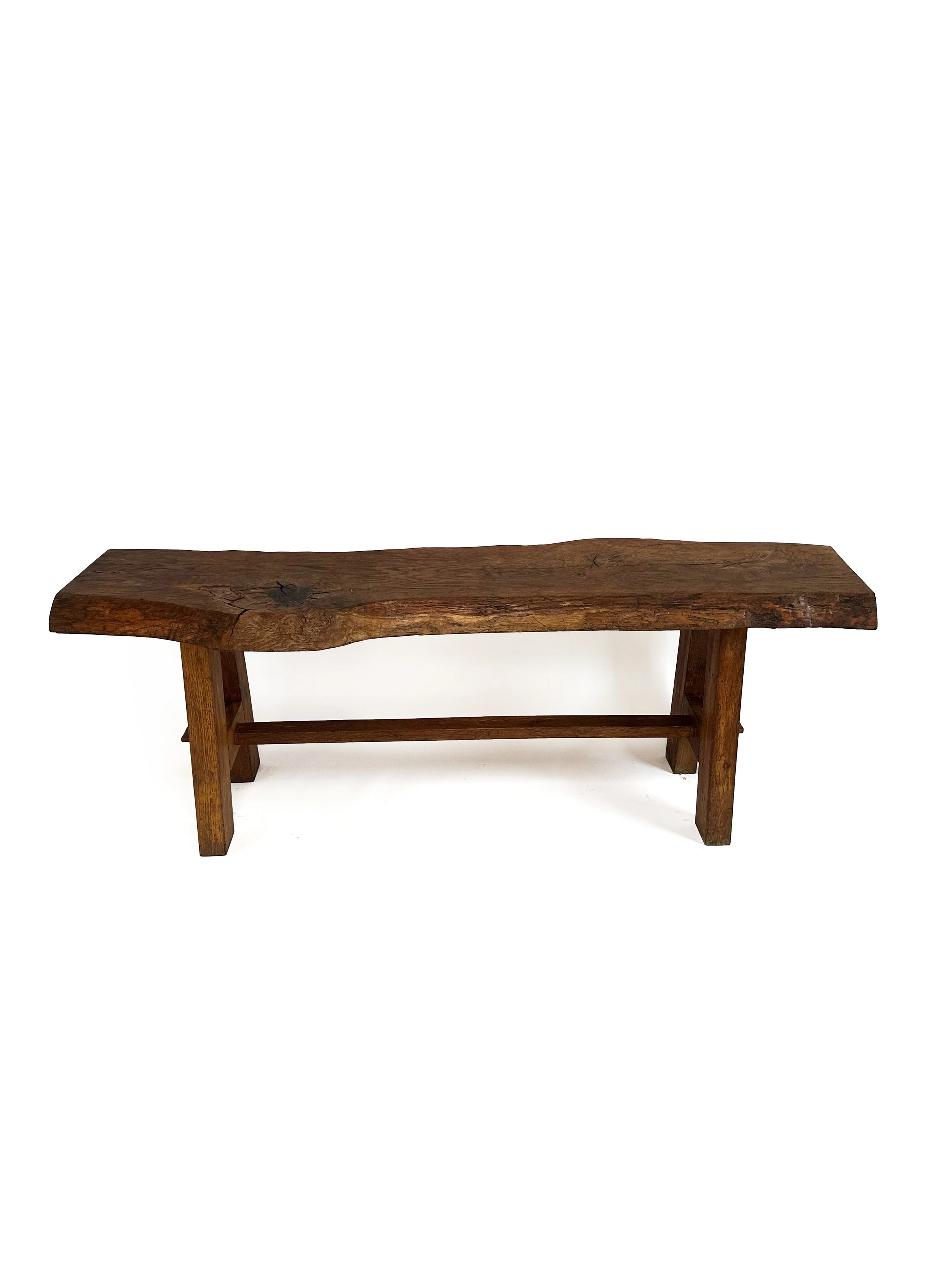Primitive brutalist bench or coffee table — ANTWERP STUDIO